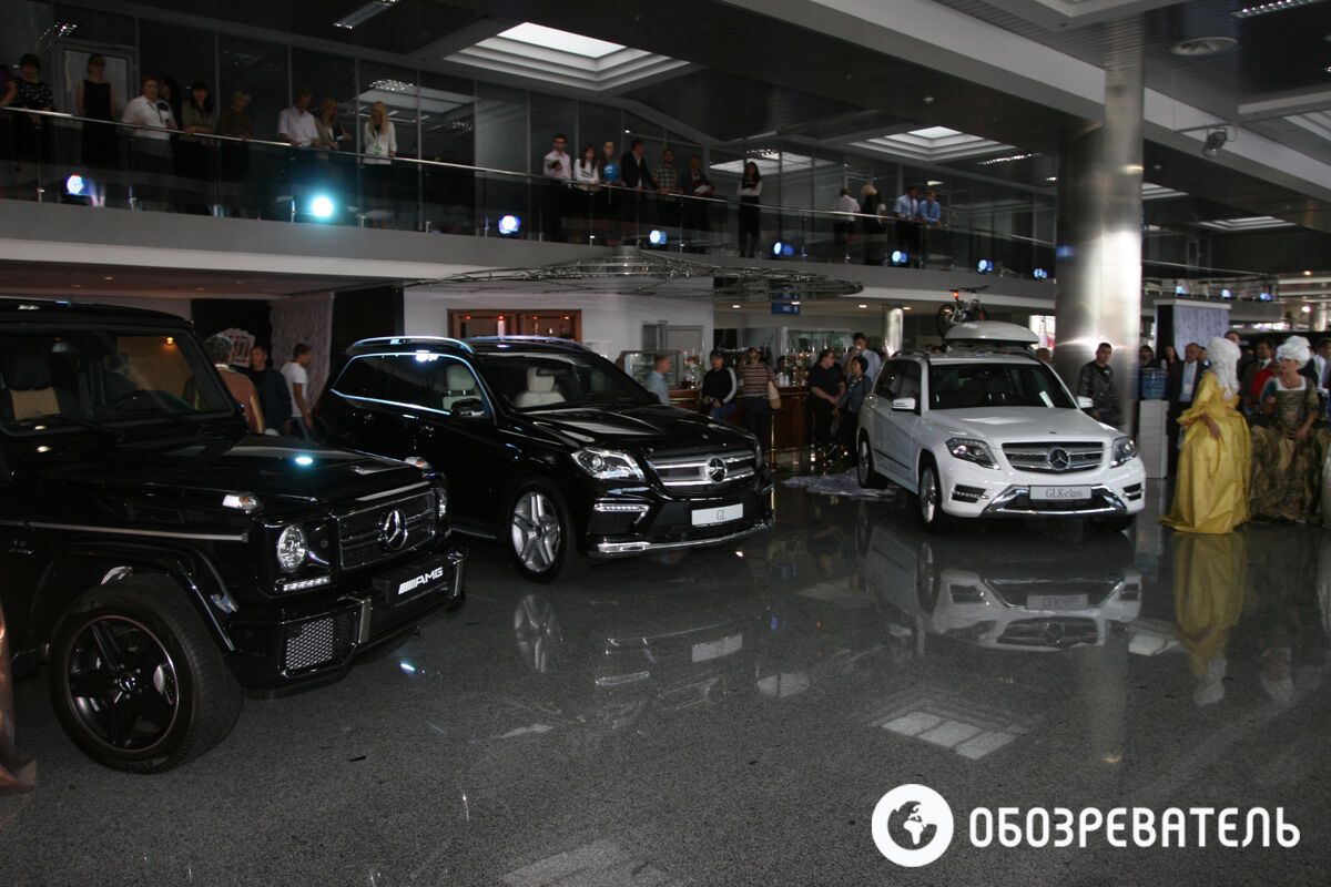 Мерседес в Киеве презентовал новинки 