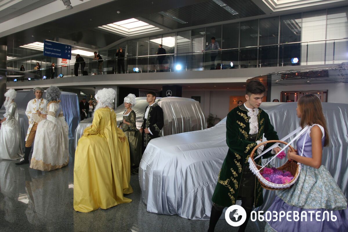 Мерседес в Киеве презентовал новинки 
