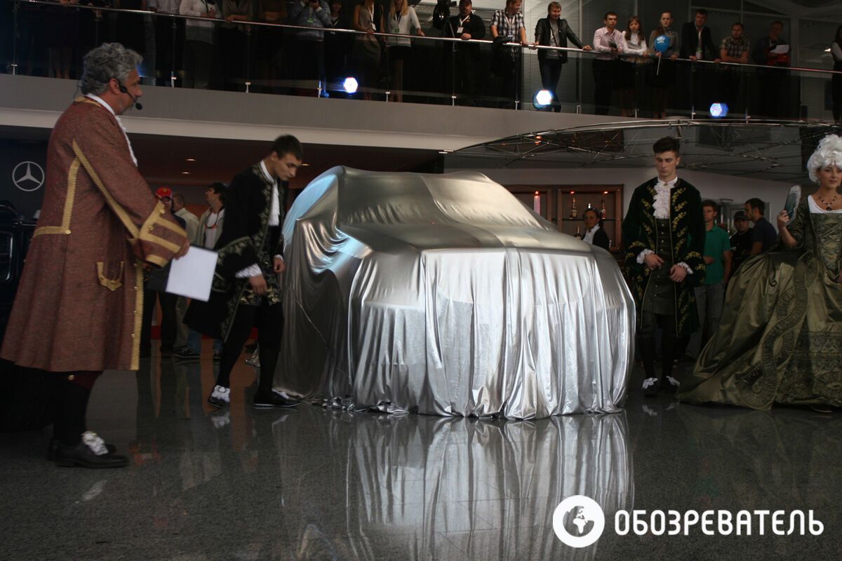 Мерседес в Киеве презентовал новинки 