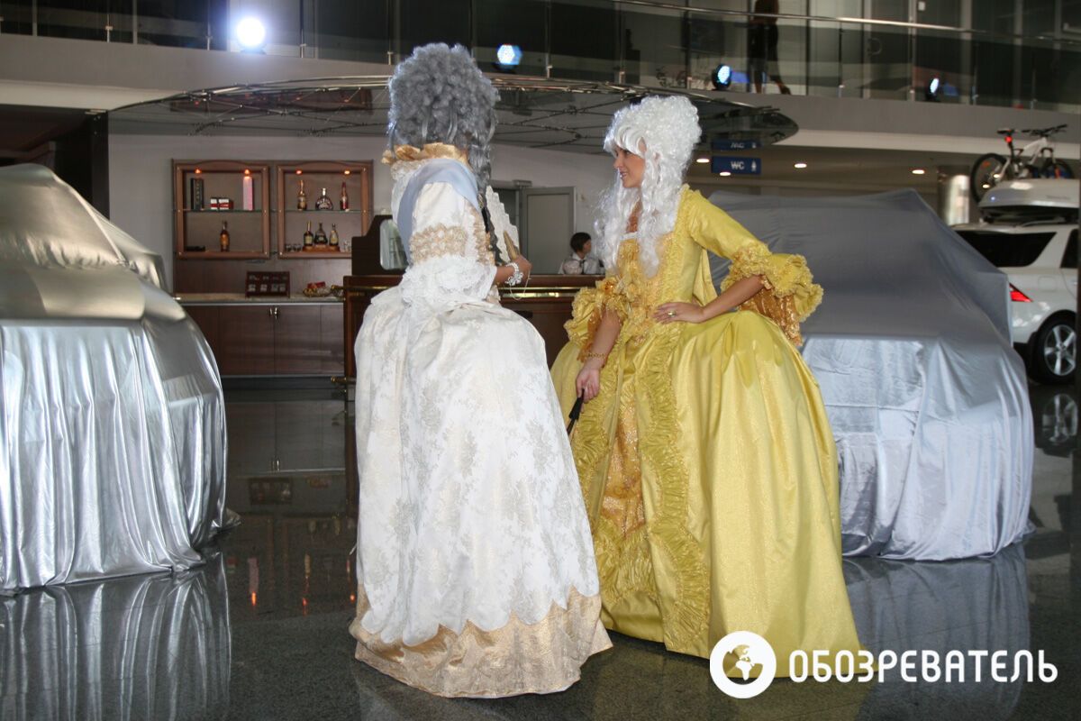 Мерседес в Киеве презентовал новинки 