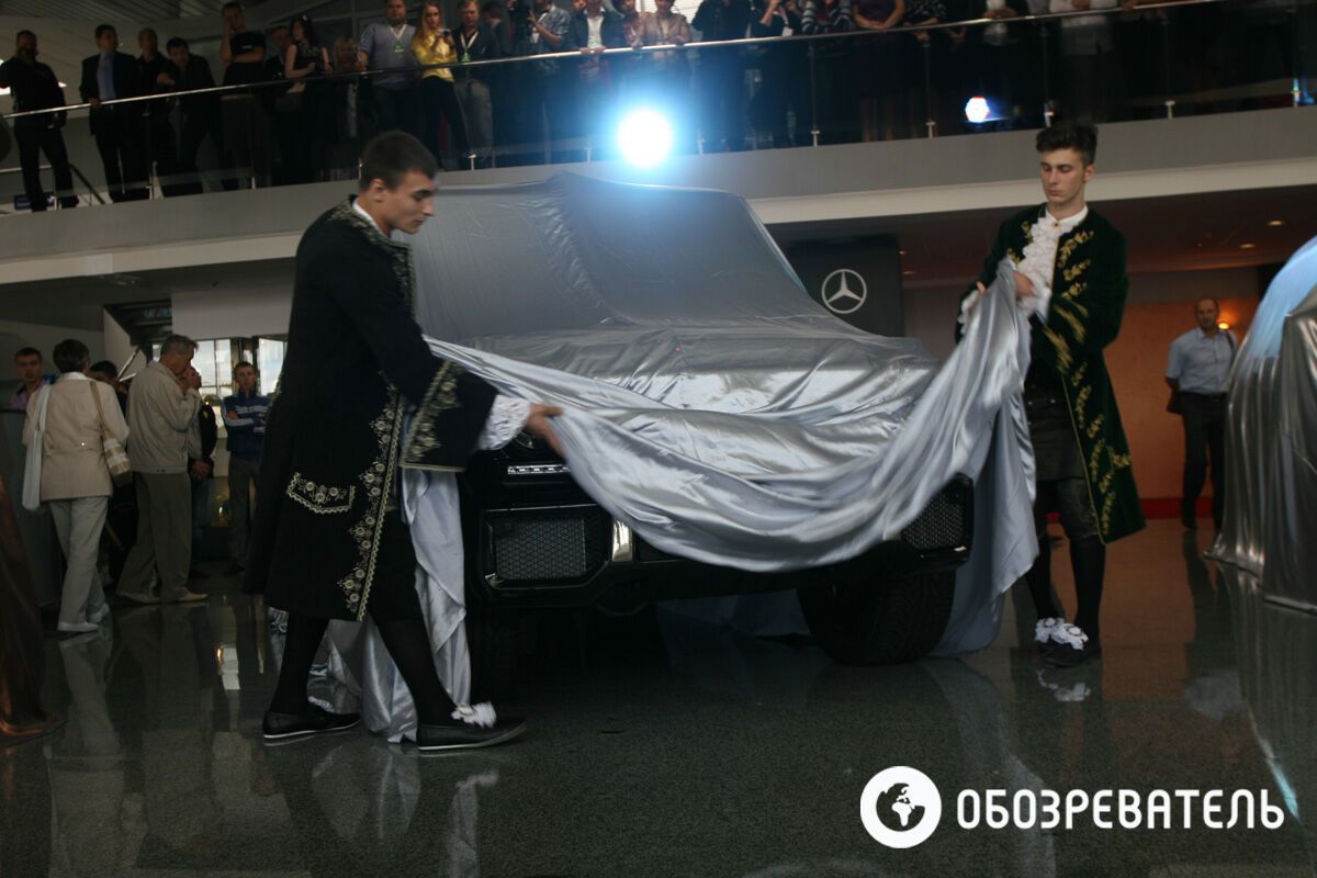 Мерседес в Киеве презентовал новинки 