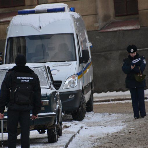 Міліція перевіряє інформацію про замінування Львівського СІЗО. Фото