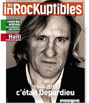 Французький журнал Les Inrocks поховав Депардьє