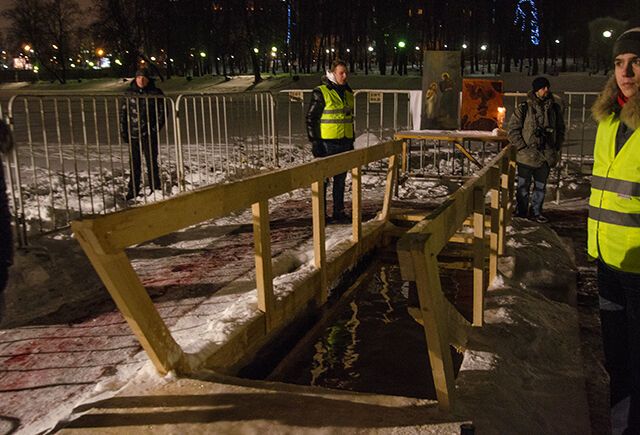 Водохресні купання в Москві