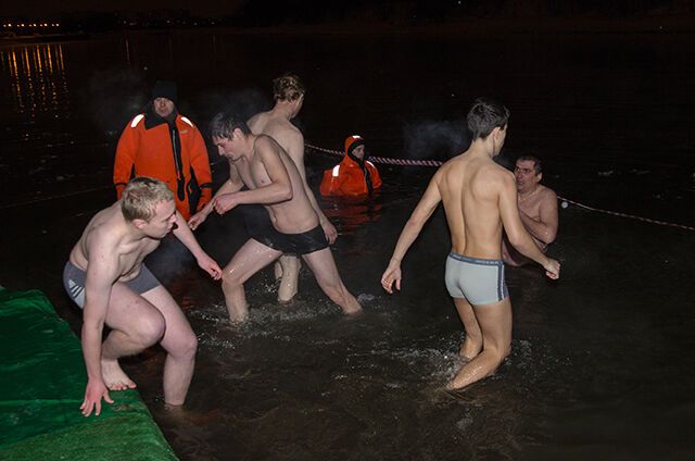 Водохресні купання в Москві