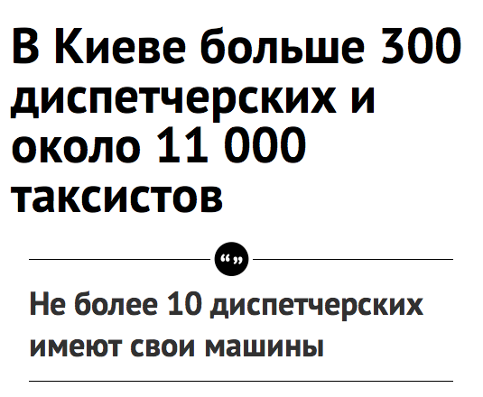 Таксі Києва
