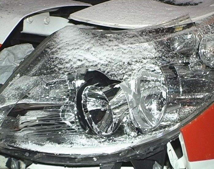 ДТП в Киеве: девушка на "Крайслере" не пропустила "скорую"