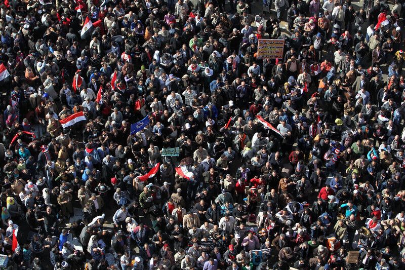 Каир отмечает годовщину революции массовыми протестами