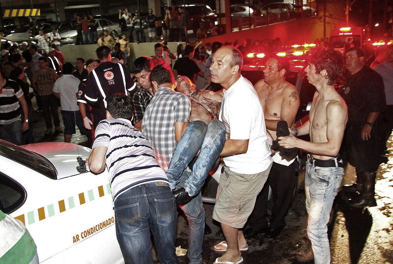 В ночном клубе Бразилии погибли около 250 человек. Видео