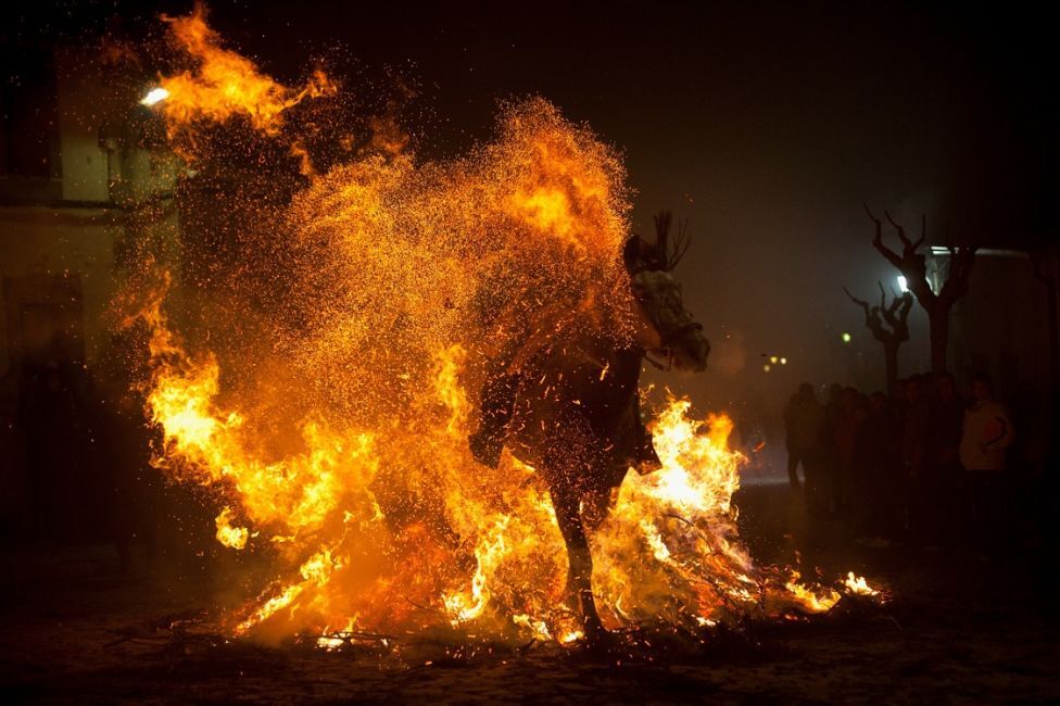 Огненный фестиваль Las Luminarias