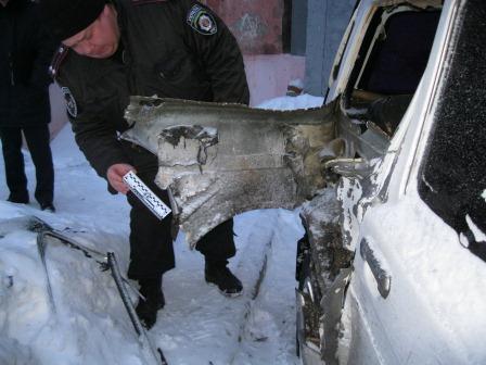 На Луганщине взорвался автомобиль