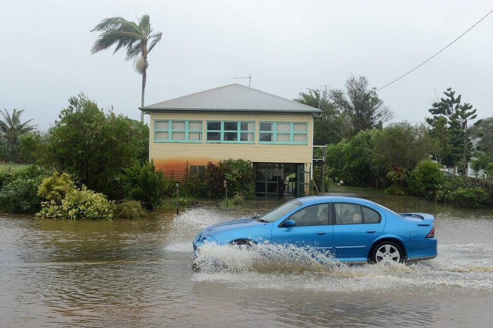 Тропічний циклон "Освальд" в Австралії