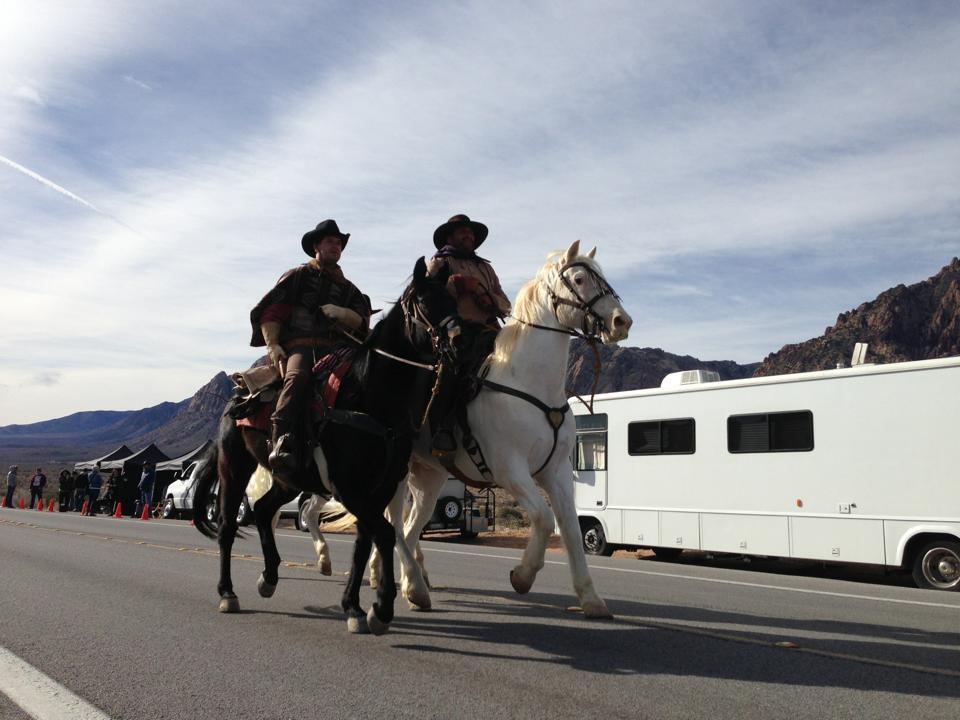 "Любовь в большом городе 3": Шэрон Стоун и Вера Брежнева на съемках