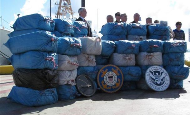 Береговая охрана США изъяла груз кокаина на $29 млн