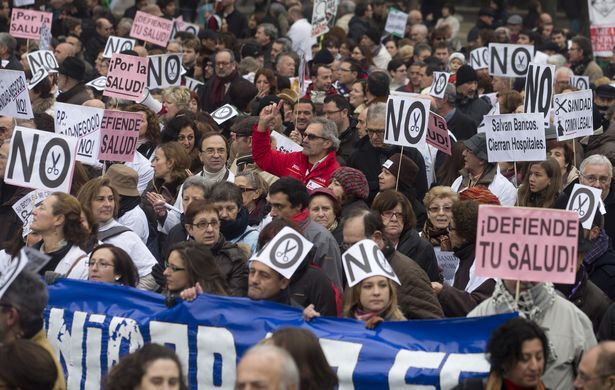 У Мадриді протестують проти приватизації лікарень 
