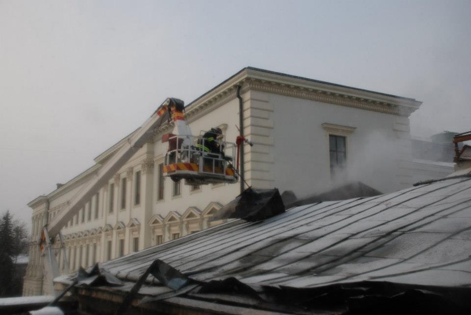 Из-за взрыва котельной городок "Львовской политехники" остался без тепла