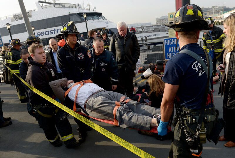 У Нью-Йорку зазнав аварії пасажирський пором
