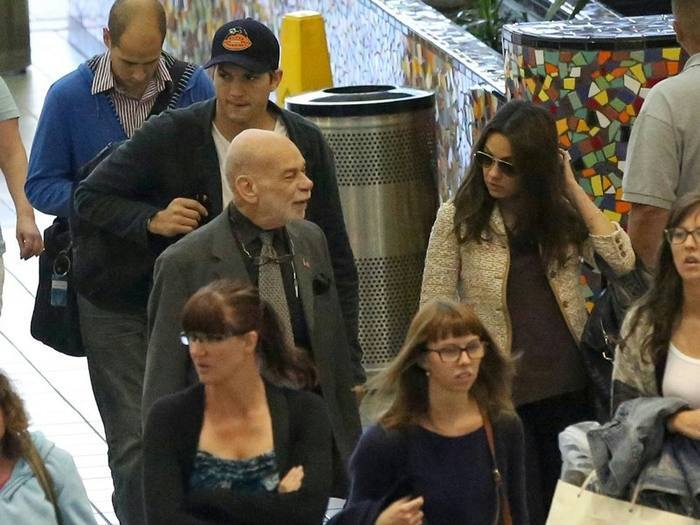 Эштон Катчер всюду сопровождает Милу Кунис