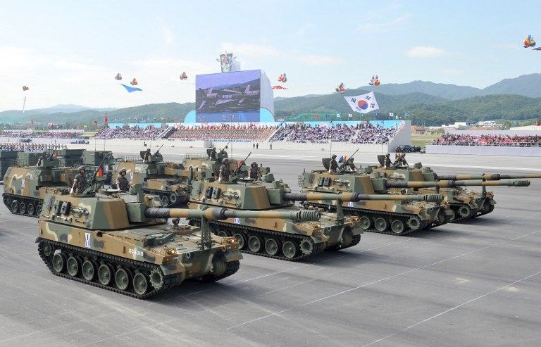 Військовий парад в Південній Кореї
