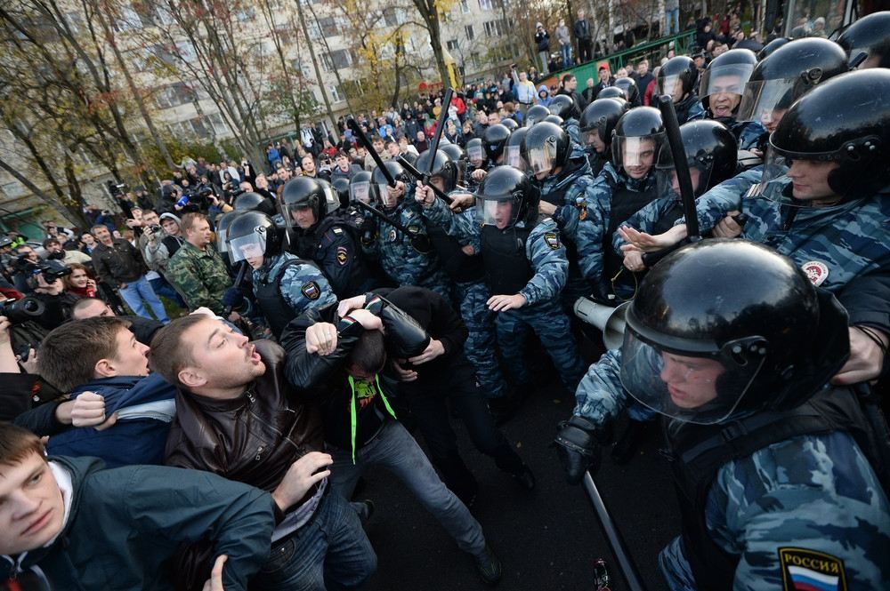 Массовые беспорядки в Москве