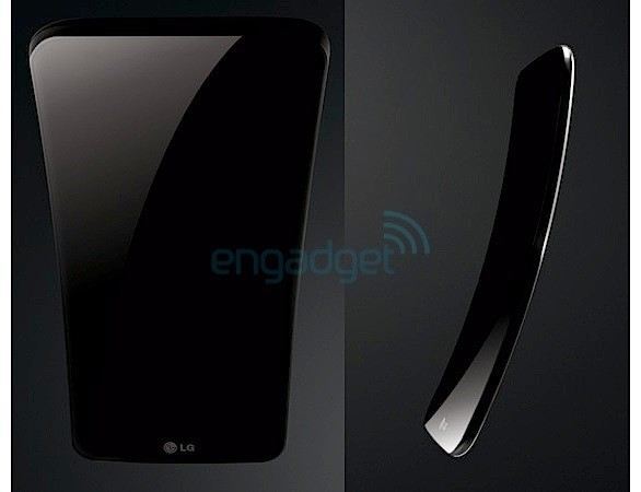 LG готовит смартфон с изогнутым экраном