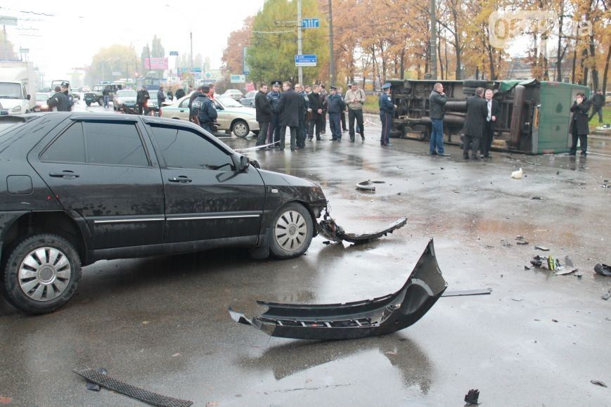 ДТП в Сумах: 8 пострадавших, за рулем - милиционер