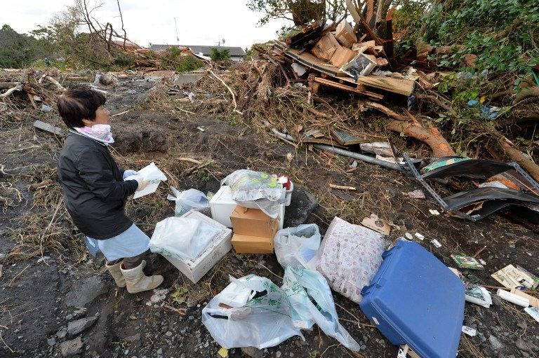 Наслідки тайфуну в Японії