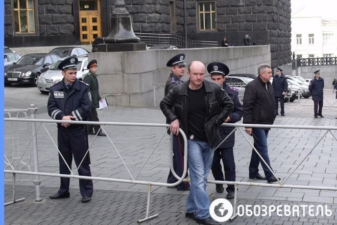 В Киеве пенсионеры пикетировали Минздрав