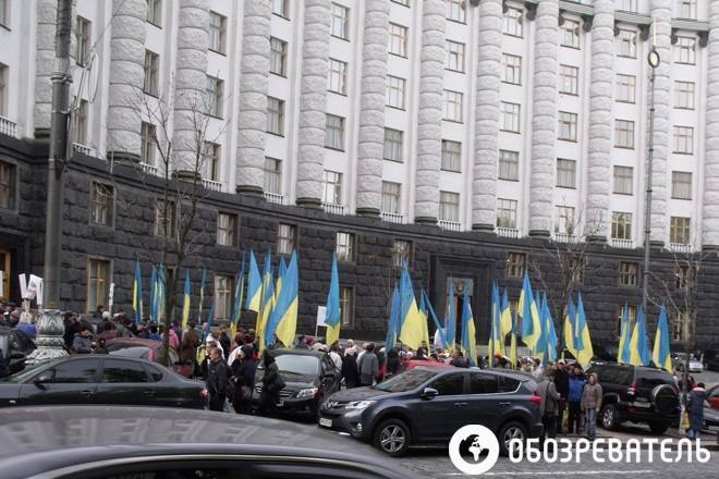 В Киеве пенсионеры пикетировали Минздрав