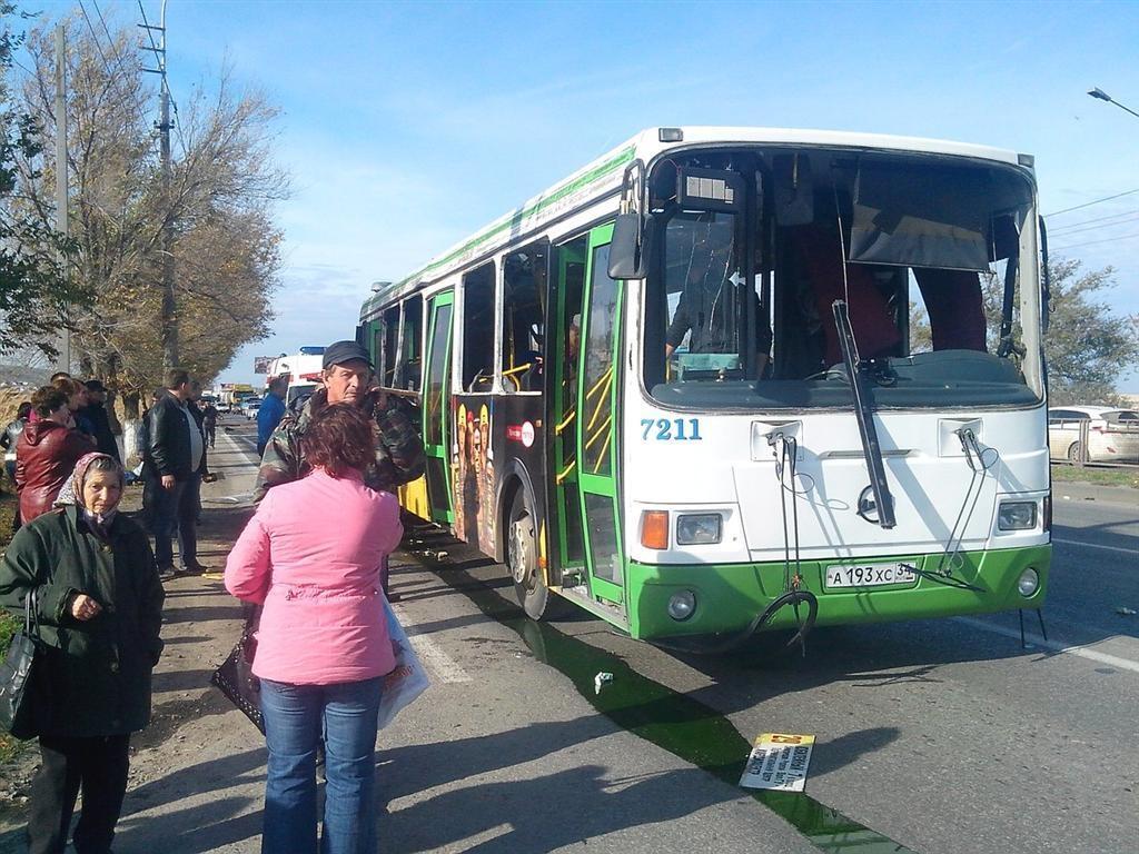 Взрыв в пассажирском автобусе в Волгограде