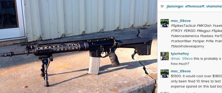 В соцсетях массово торгуют оружием