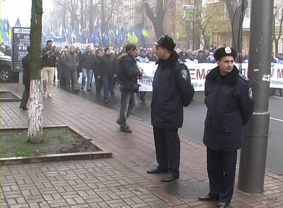 Антифашистский марш в Киеве прошел без нарушений - МВД