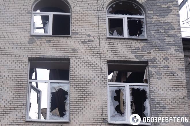 Аграрный университет в Киеве после пожара: залитый водой и без окон 