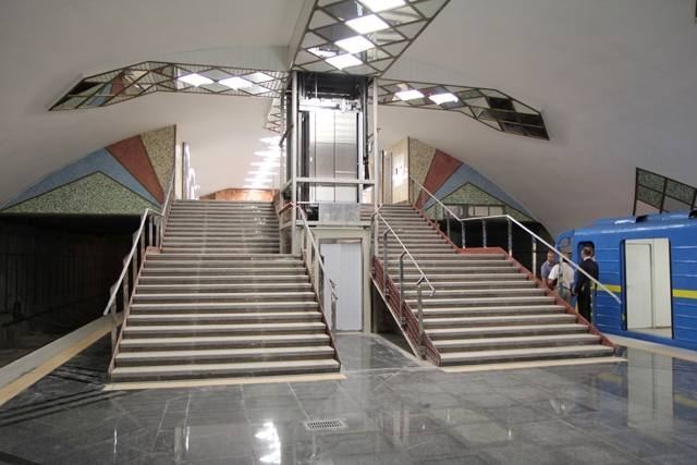 В Киеве к празднику откроют новую станцию метро