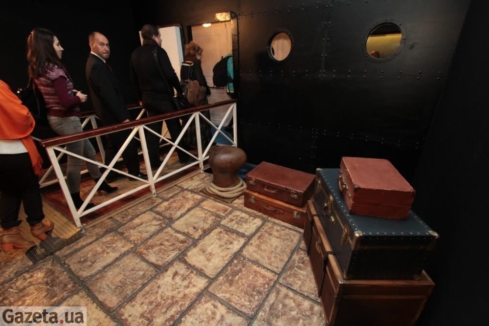 В Киеве открыли выставку вещей с "Титаника"