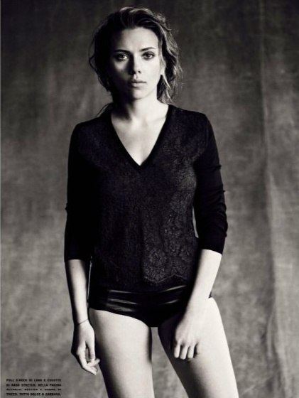 Скарлетт Йоханссон без гламура