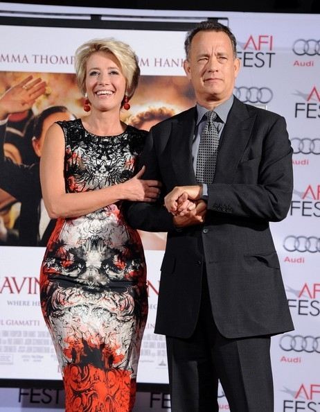 Эмма Томпсон упала в цемент