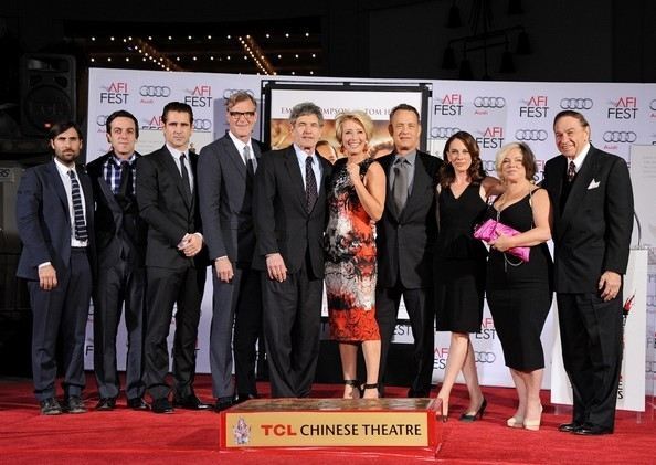 Эмма Томпсон упала в цемент