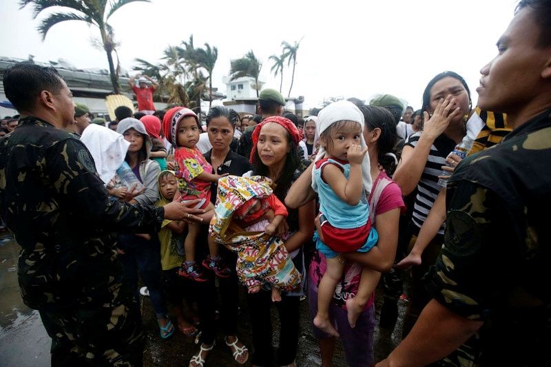 Филиппины атаковала новая мощная буря