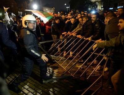 Студенческий бунт в Болгарии: есть задержанные
