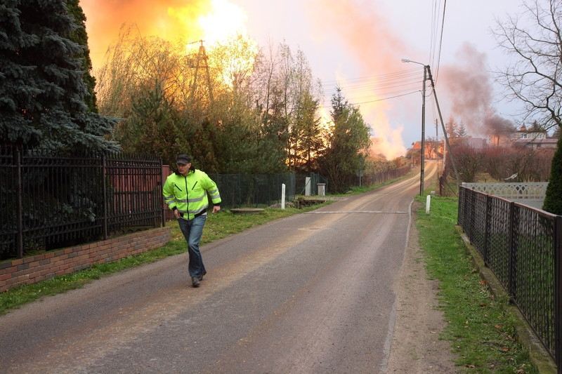 Наслідки вибуху газопроводу в Польщі