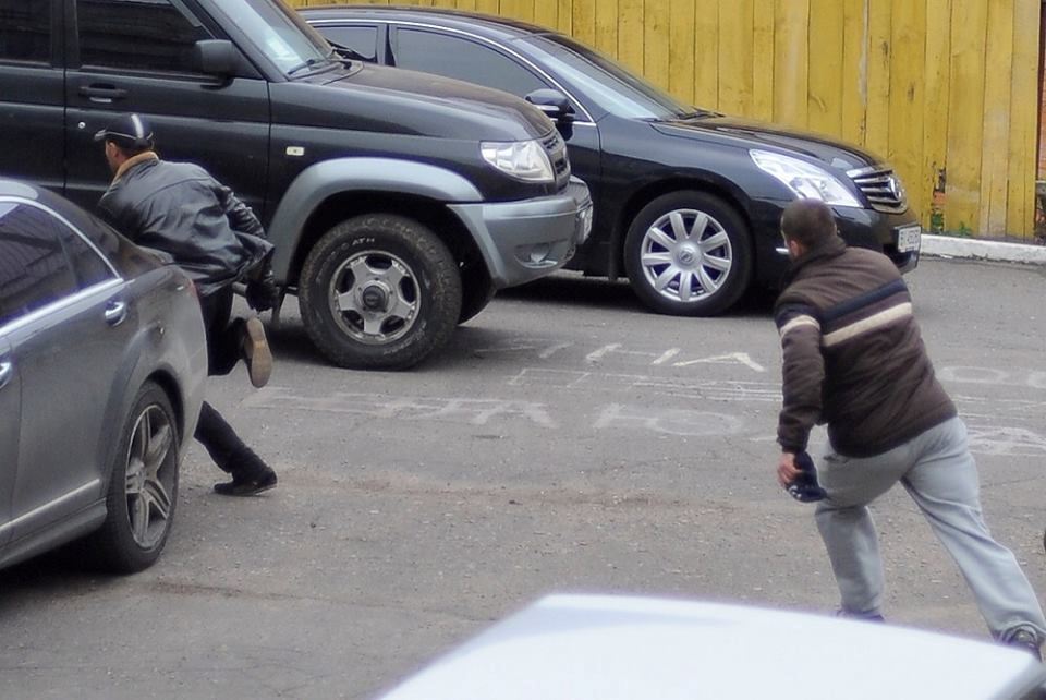 Ляшко опублікував фото нападника, який облив його йодом