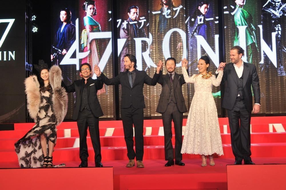 "47 ронинов": красная дорожка в Токио