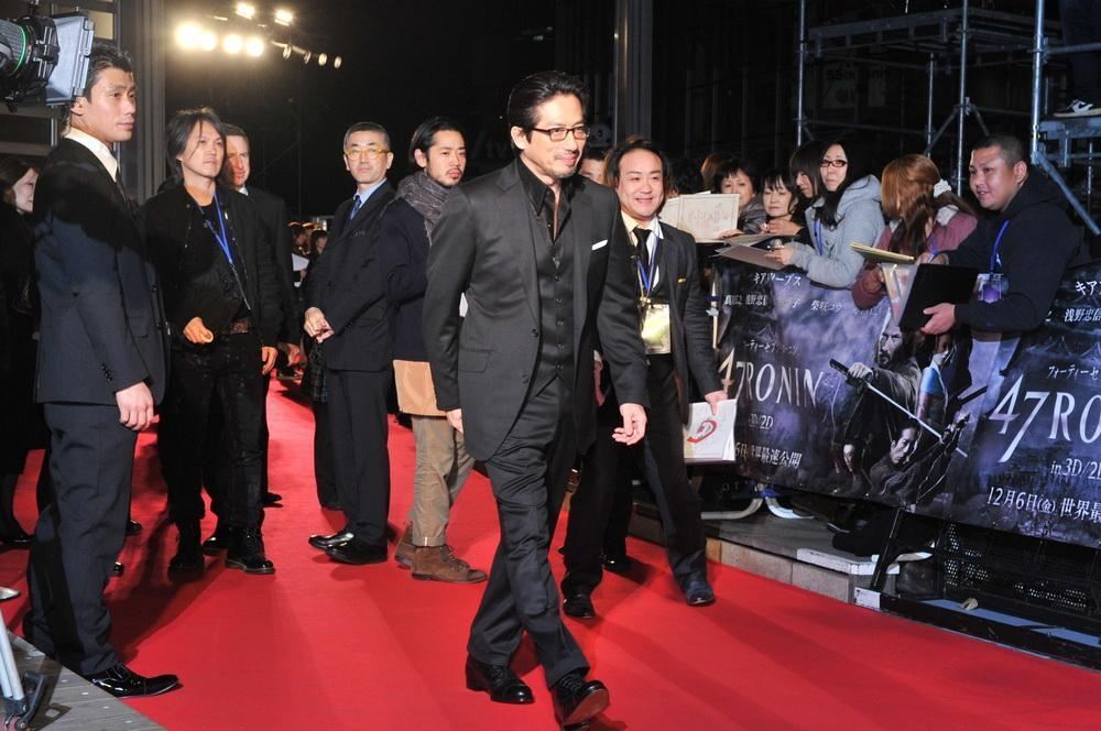 "47 ронинов": красная дорожка в Токио