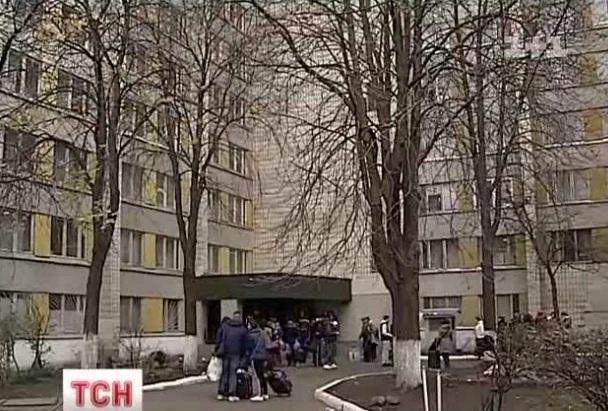 После пожара киевское общежитие временно закрыли