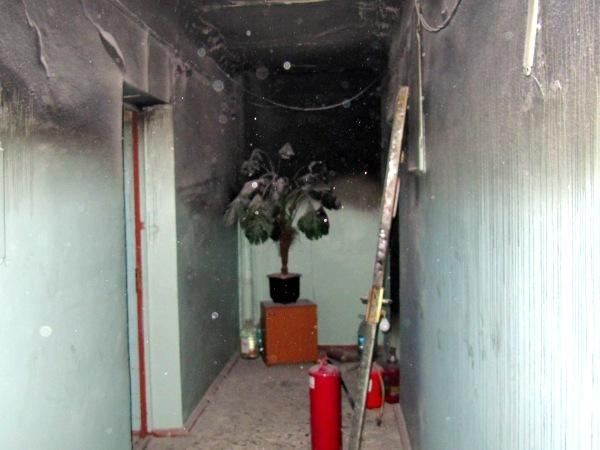 После пожара киевское общежитие временно закрыли