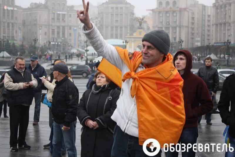 На Майдані Незалежності триває акція протесту