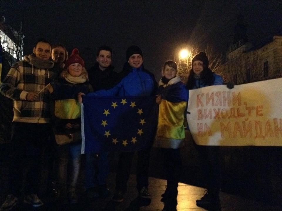 "Евромайданы" собирают активистов по всей Украине