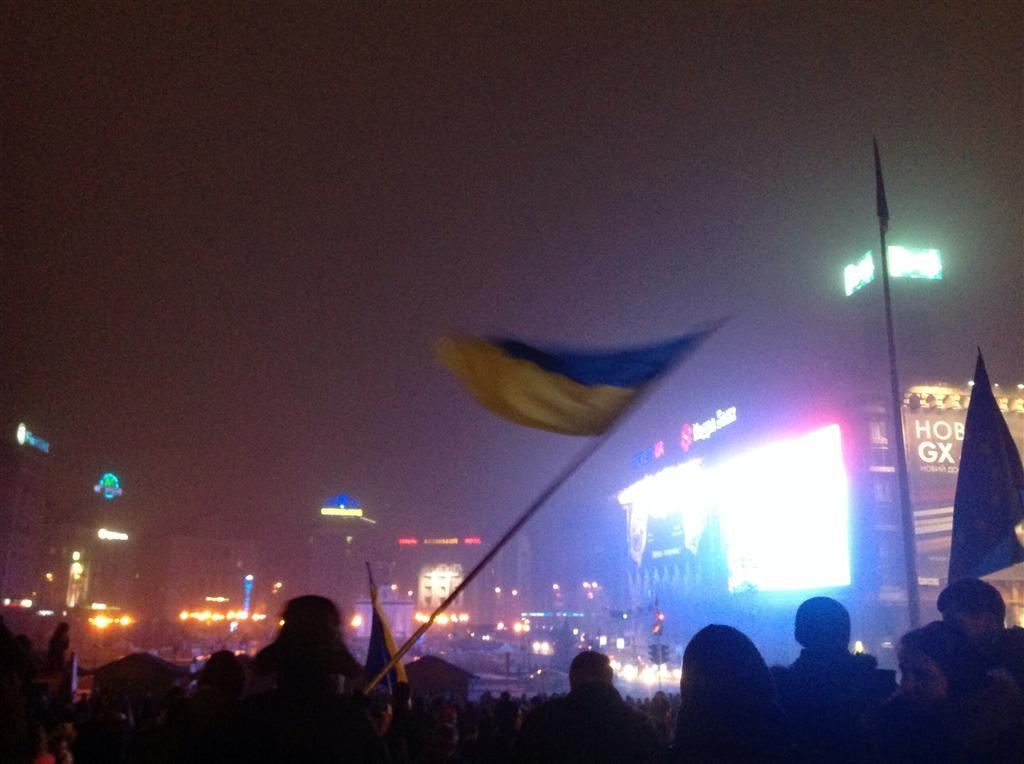 Киевский Евромайдан почтил память жертв Голодомора