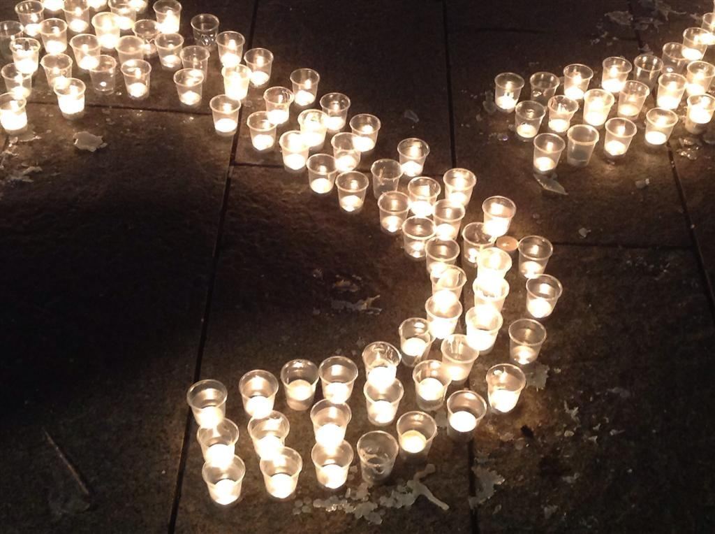 Киевский Евромайдан почтил память жертв Голодомора